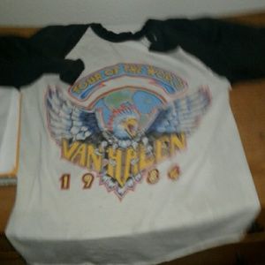 Vintage van Halen shirt ladies
